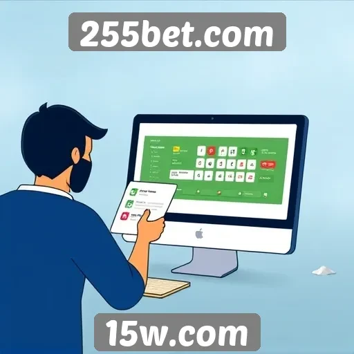 Análise das funcionalidades do site 255bet